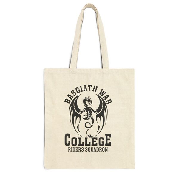 Basgiath War College Fourth Wing Tote Bag - Picture 1 of 6